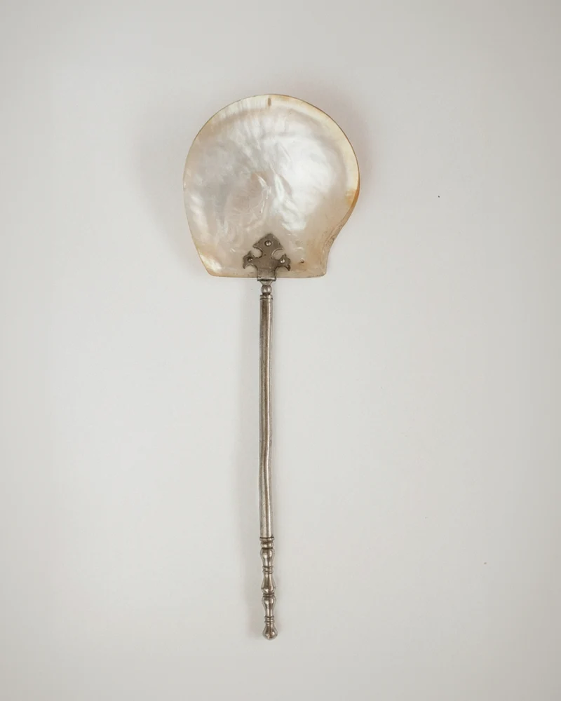 Mother-of-Pearl Serving Spoon