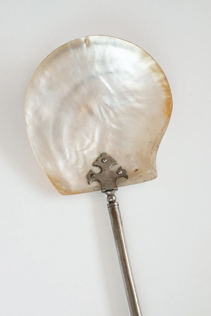Mother-of-Pearl Serving Spoon
