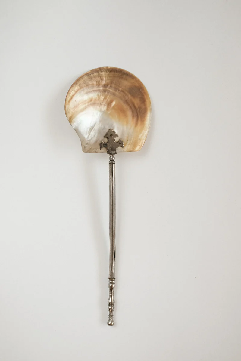 Mother-of-Pearl Serving Spoon