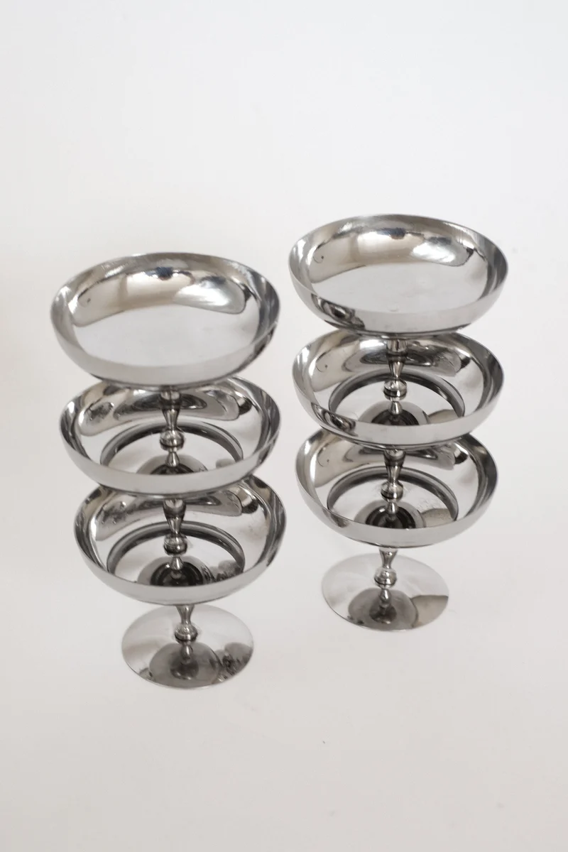 Set of 6 Ice Coupes