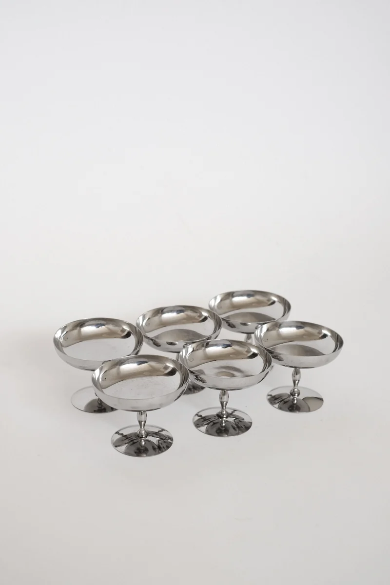 Set of 6 Ice Coupes