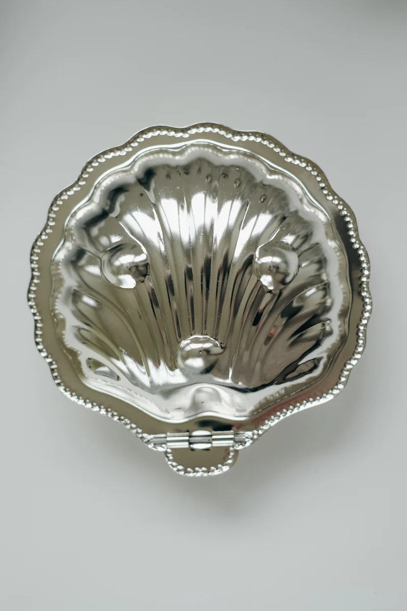 Shell Shaped Butter Dish