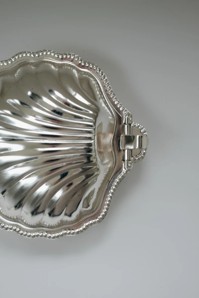 Shell Shaped Butter Dish