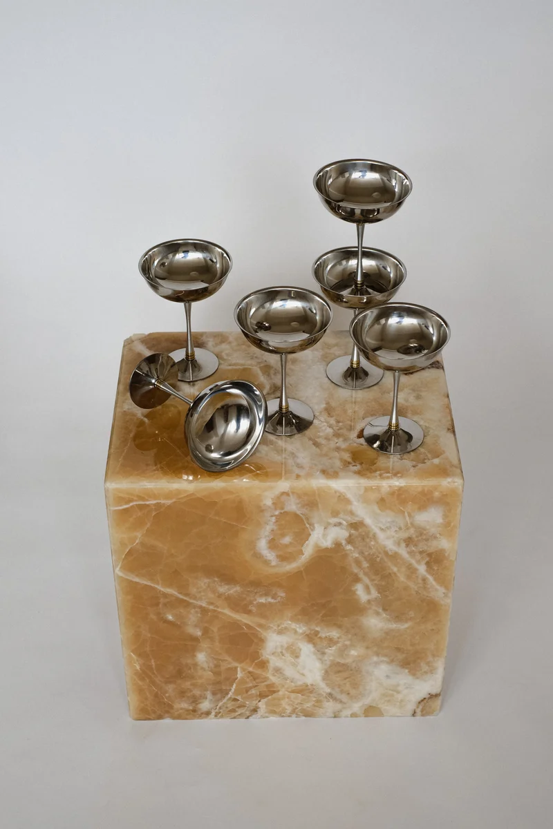 Set of 6 Large Ice Coupes