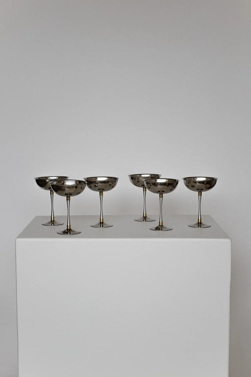Set of 6 Large Ice Coupes