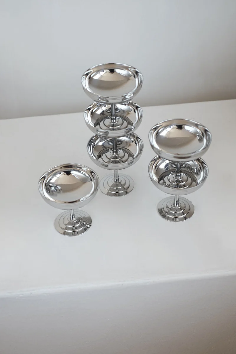 Set of 6 Ice Coupes