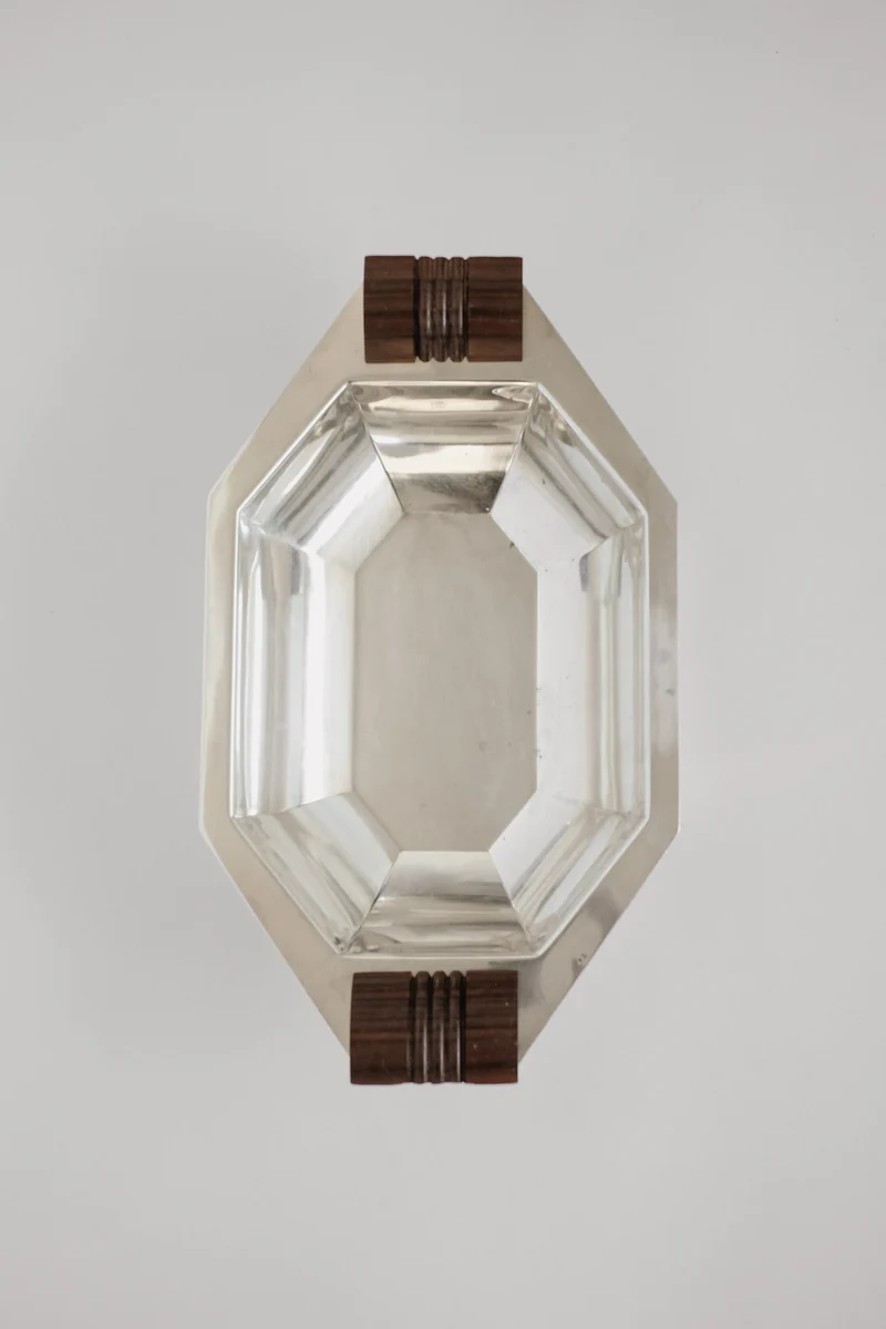 Silver-plated Art Deco Dish
