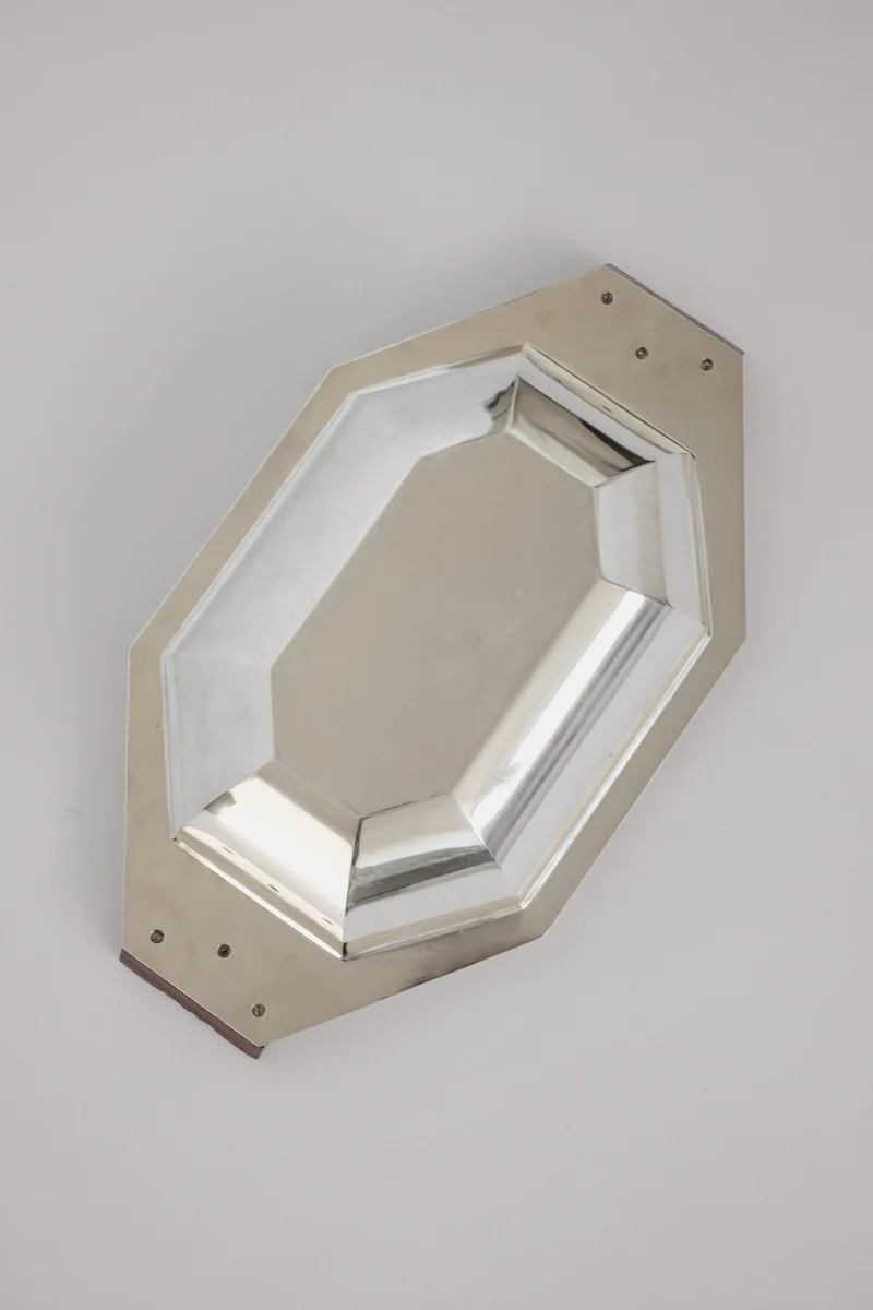 Silver-plated Art Deco Dish