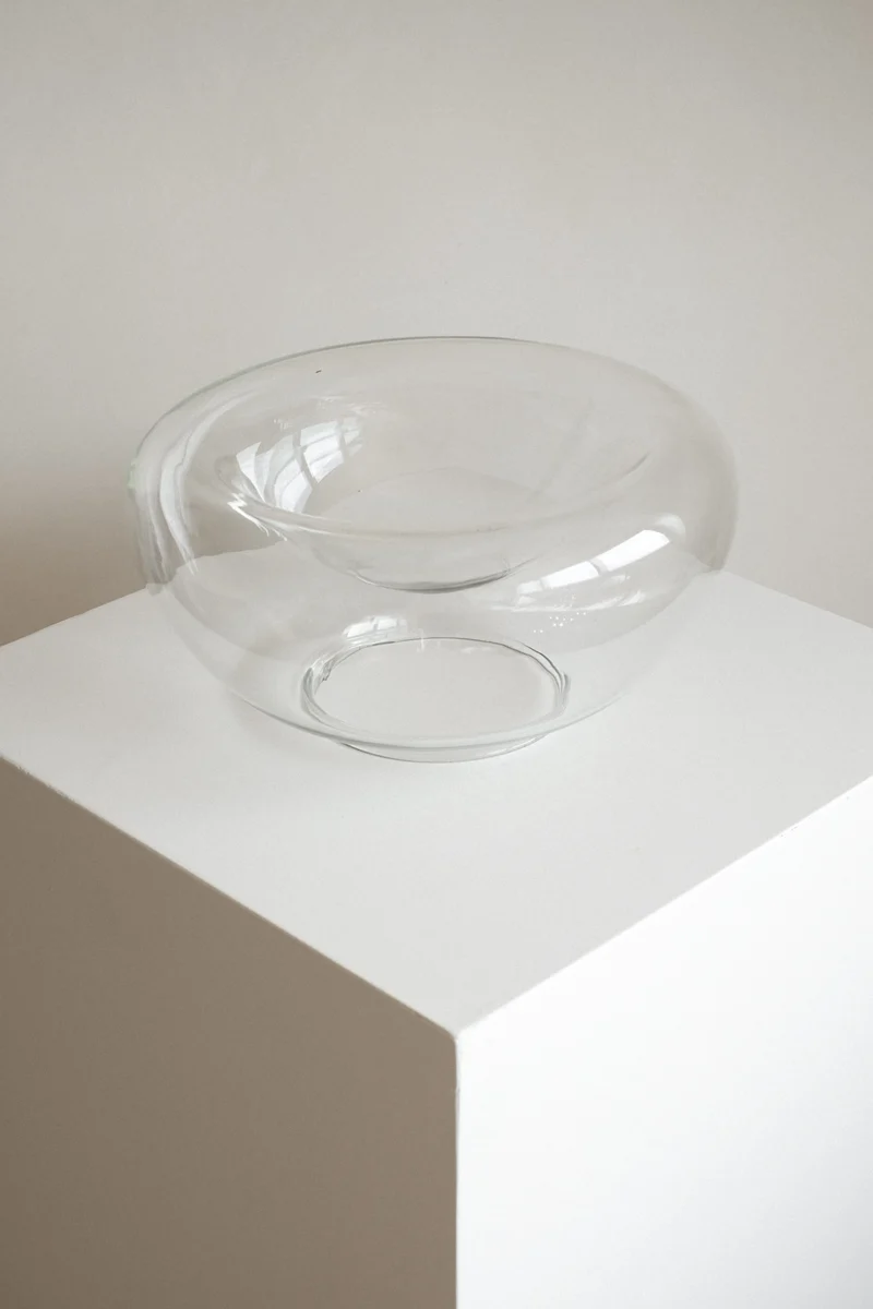 Double-Walled Glass Bowl