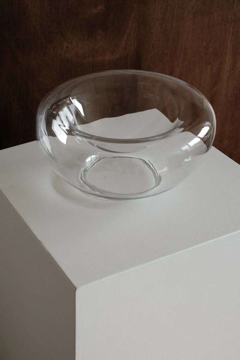 Double-Walled Glass Bowl