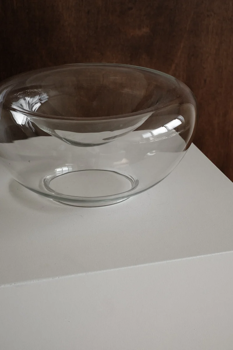 Double-Walled Glass Bowl