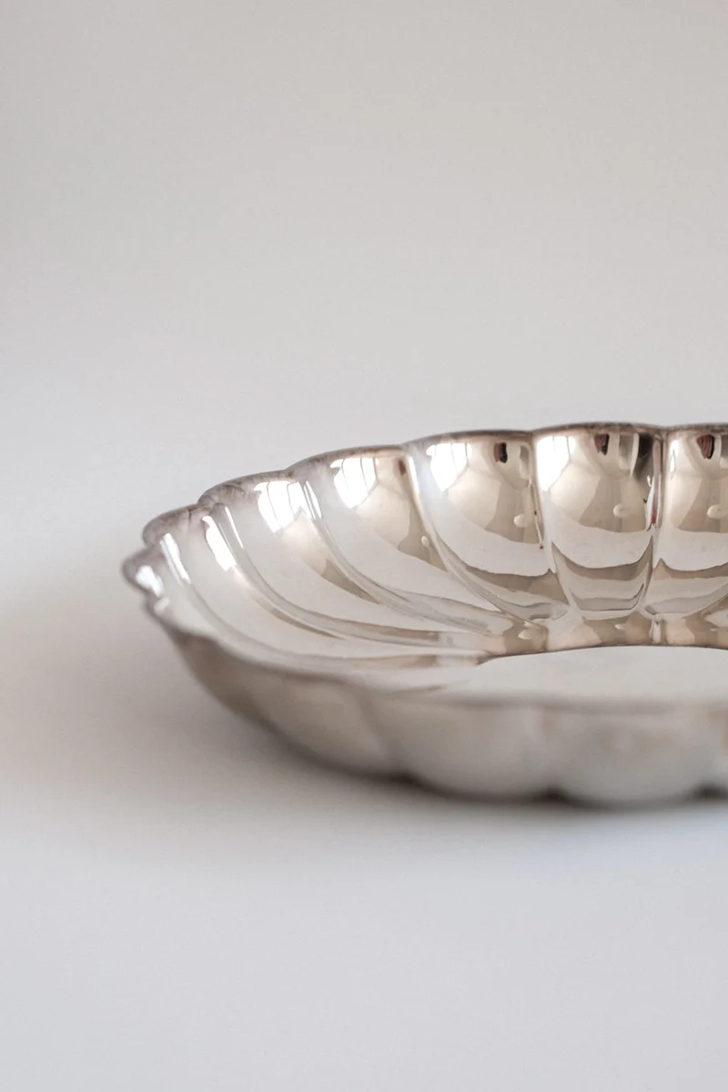 Silver-Plated Dish