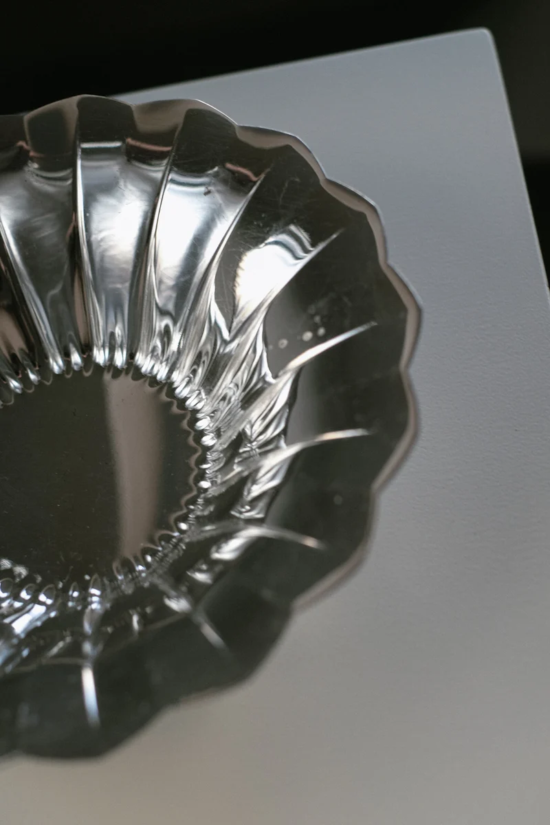 Silver-Plated Footed Bowl