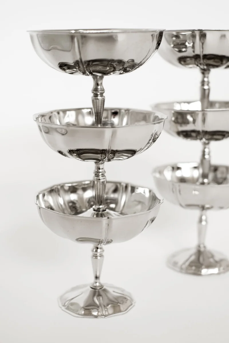 Set of Six Ice Coupes