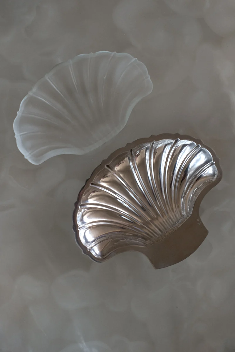 Shell Shaped Butter Dish