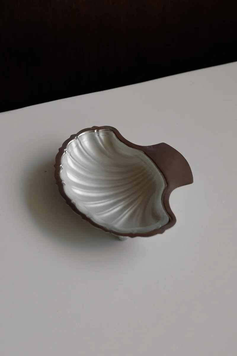 Shell Shaped Butter Dish