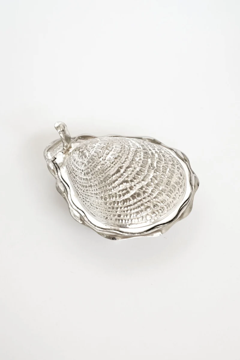 Large Shell Butter Dish