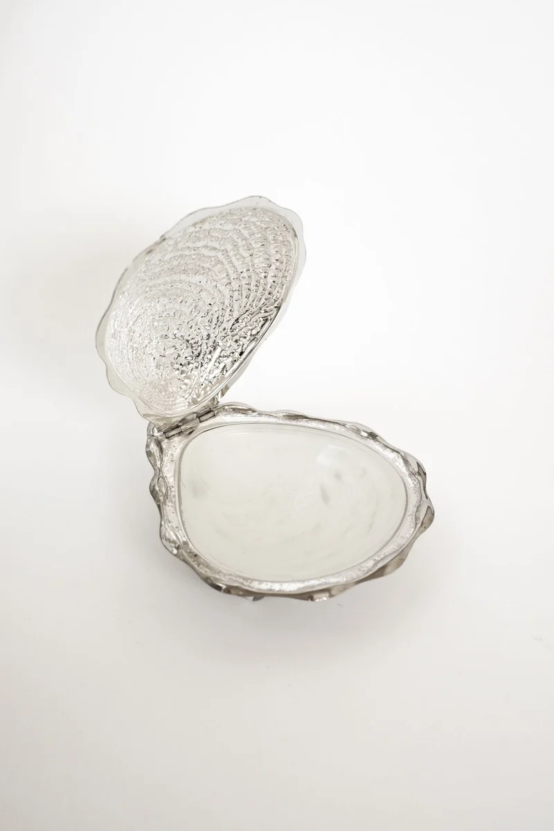 Large Shell Butter Dish