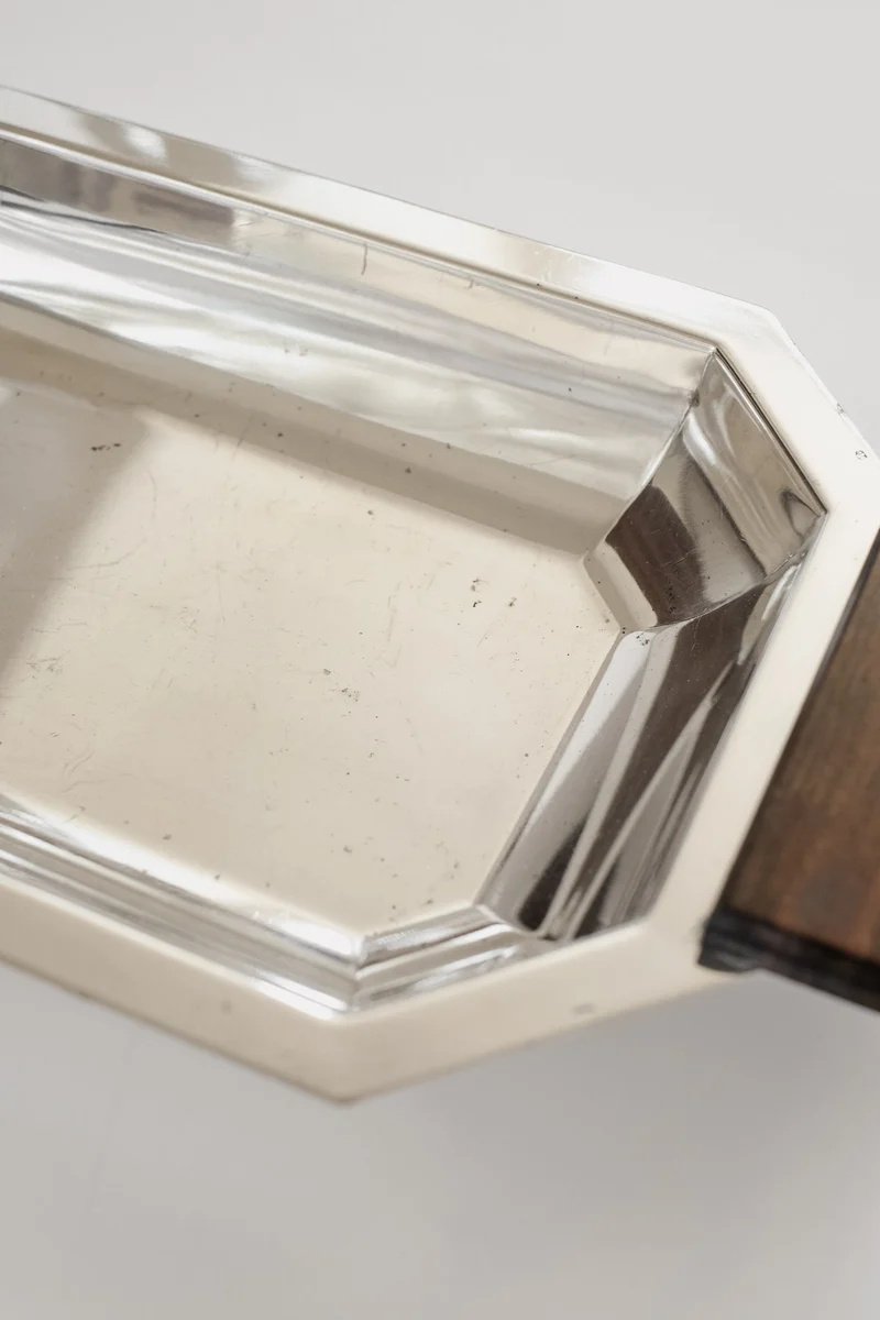 Silver-plated Art Deco Dish