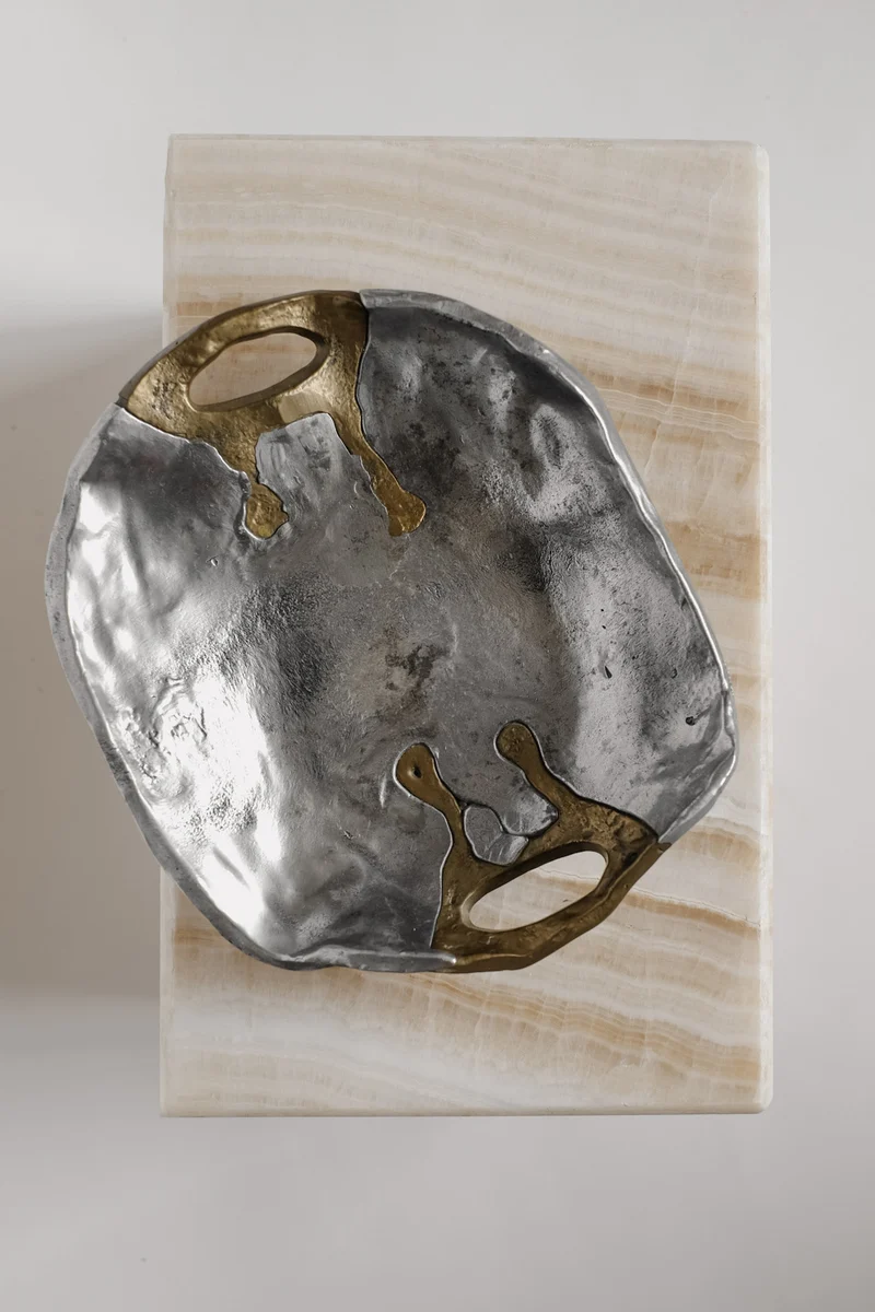 Brutalist Centerpiece Bowl by David Marshall