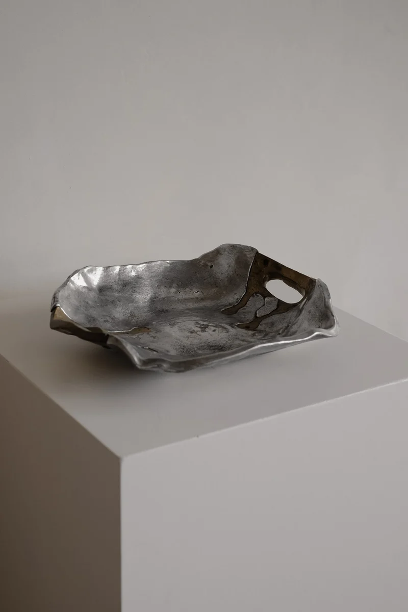 Brutalist Centerpiece Bowl by David Marshall