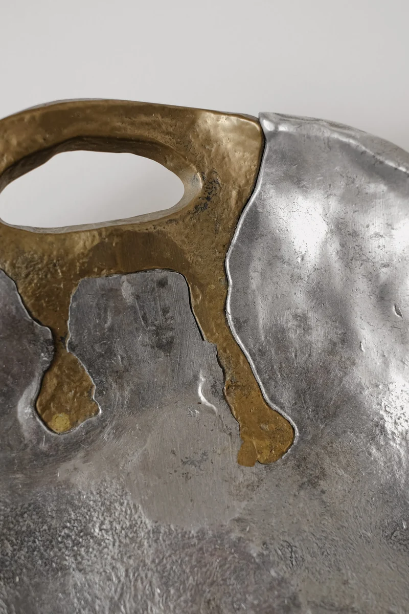 Brutalist Centerpiece Bowl by David Marshall