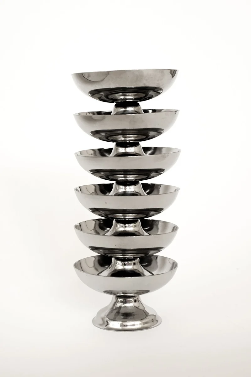 Set of Six Ice Coupes