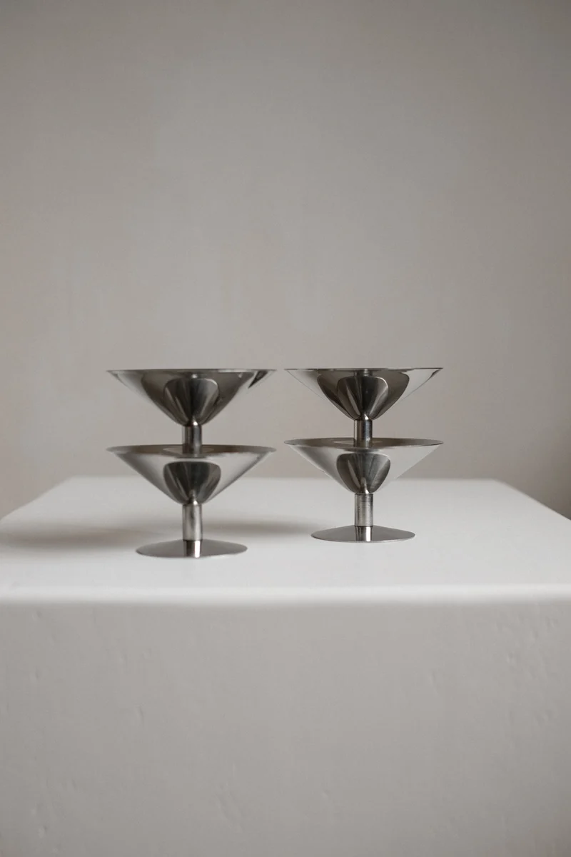 Set of Four Ice Coupes