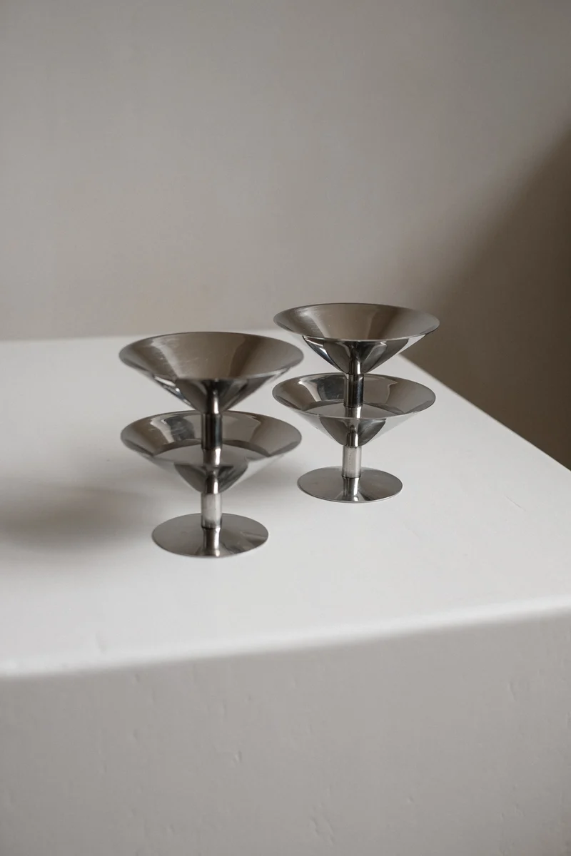 Set of Four Ice Coupes