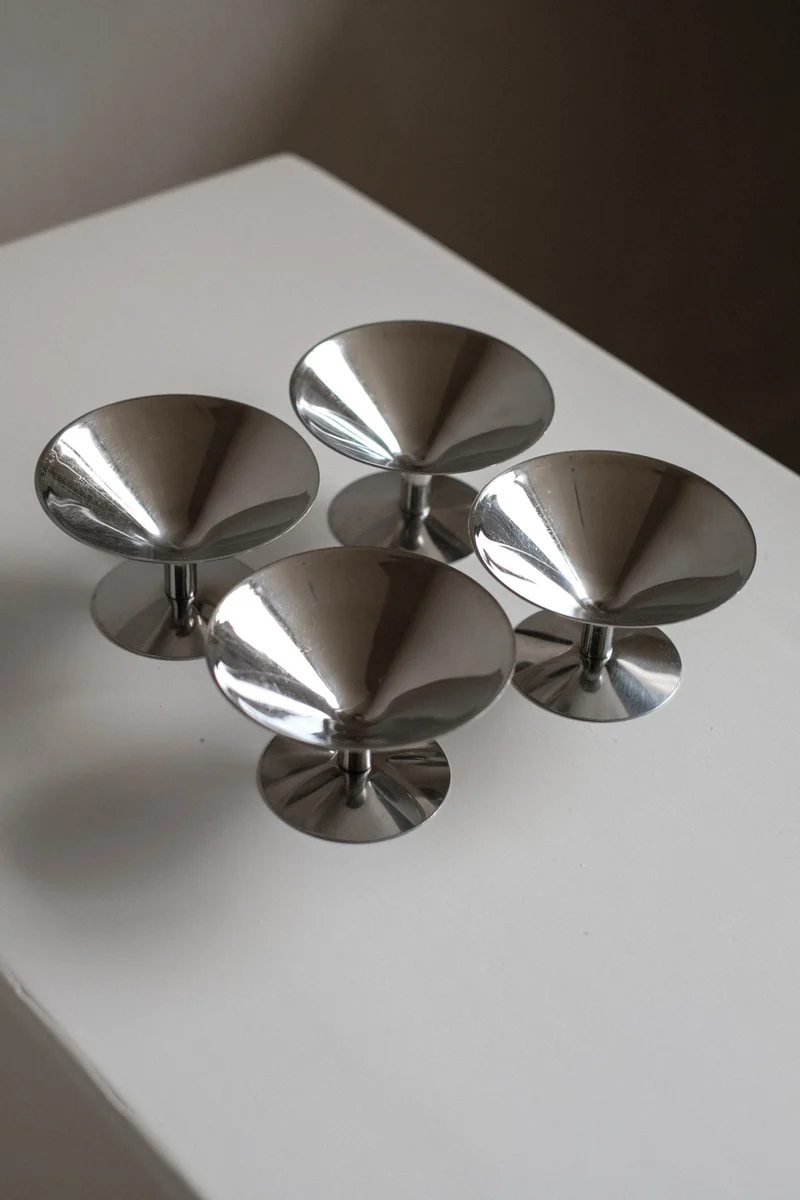 Set of Four Ice Coupes