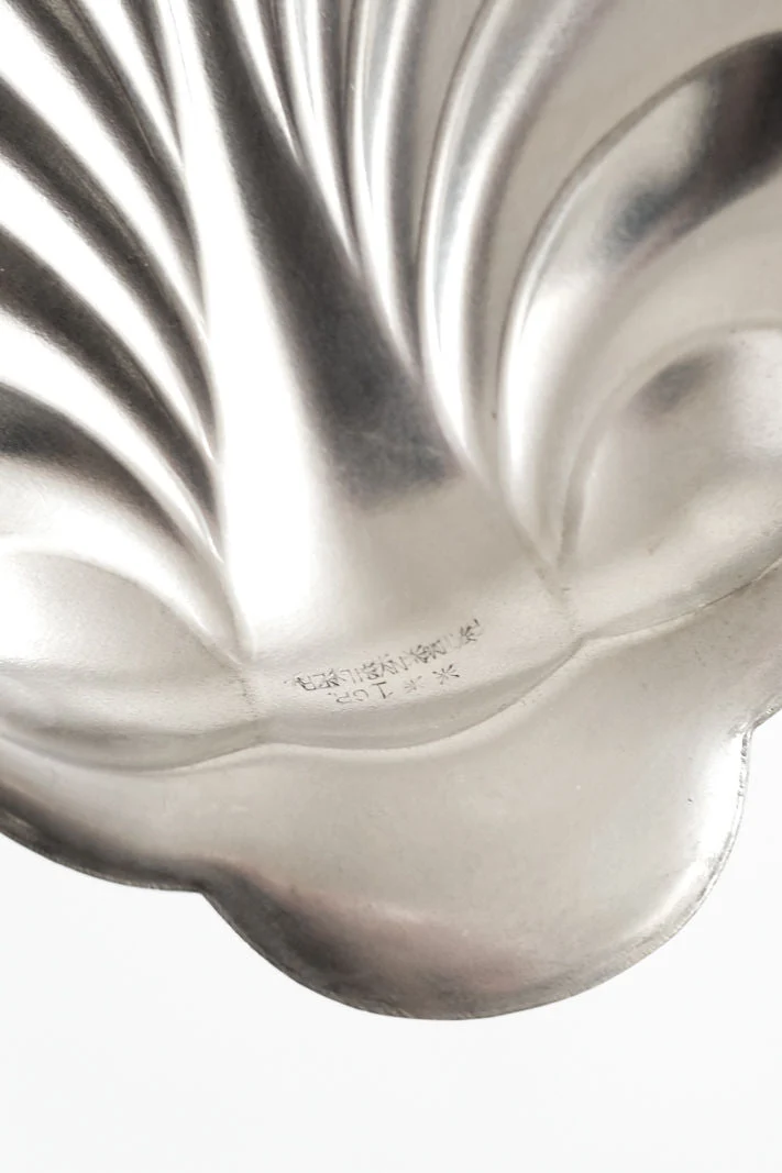 Silver-Plated Shell Shaped Dish