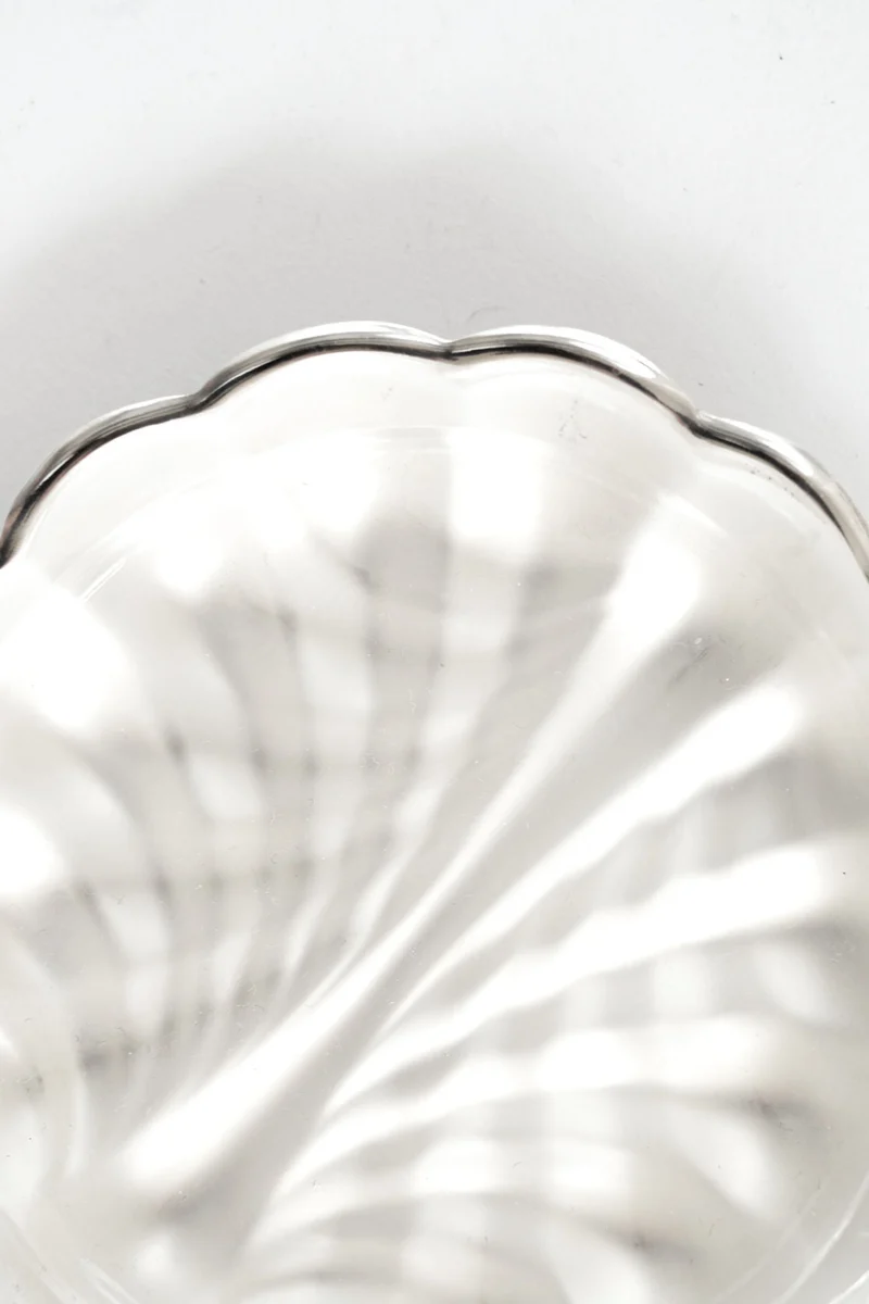 Silver-Plated Shell Shaped Dish