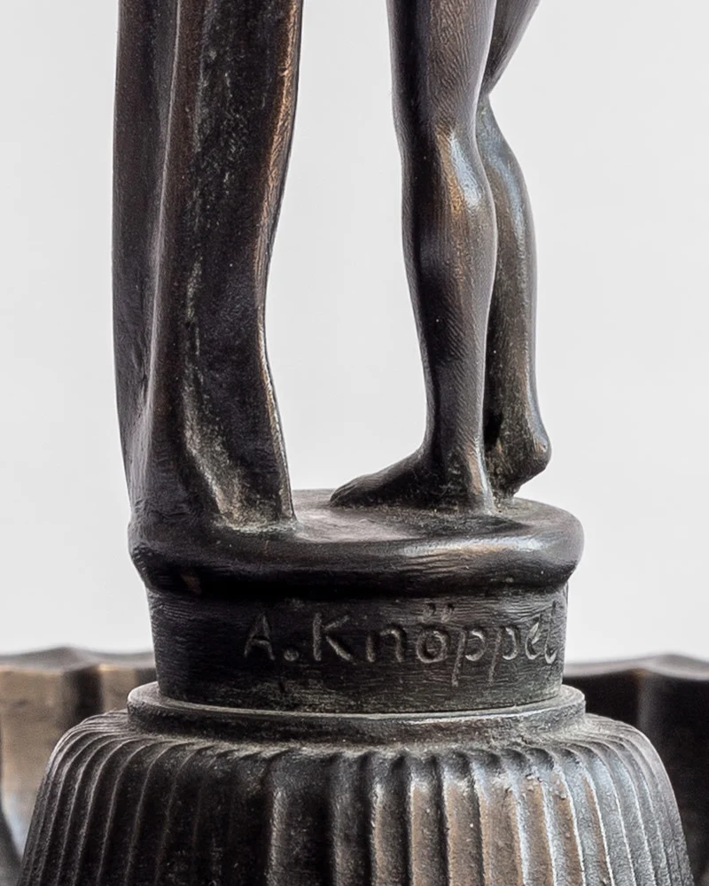 Art Deco Decorative Dish by Arvid Knöppel, Sweden, 1920s-30s