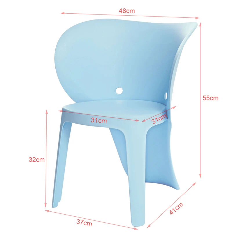 SoBuy KMB12-Bx2 Lot de 2 Chaise Enfant Design Chaise Pour Enfants Siège Garçons et Filles