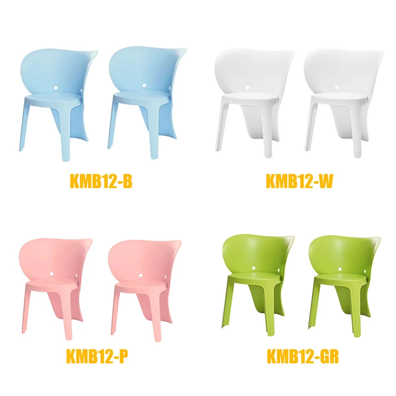 SoBuy KMB12-Bx2 Lot de 2 Chaise Enfant Design Chaise Pour Enfants Siège Garçons et Filles
