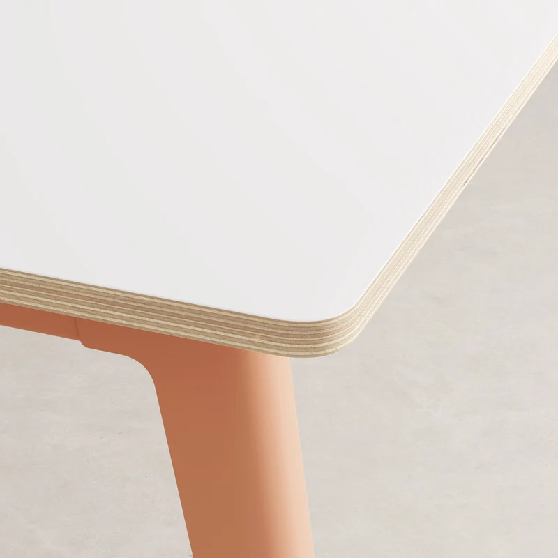 Bureau open-space NEW MODERN 2 places - multiplis blanc