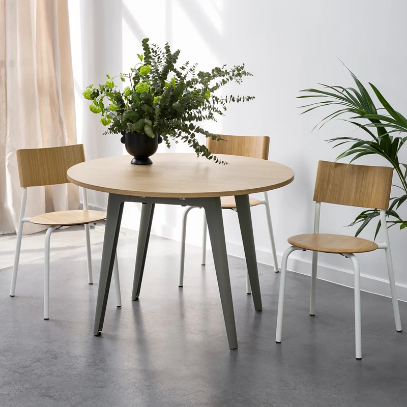 Table ronde NEW MODERN Ø 110cm - bois éco-certifié