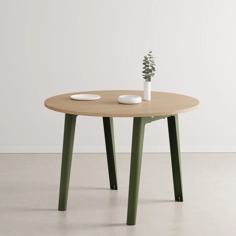 Table ronde NEW MODERN Ø 110cm - bois éco-certifié