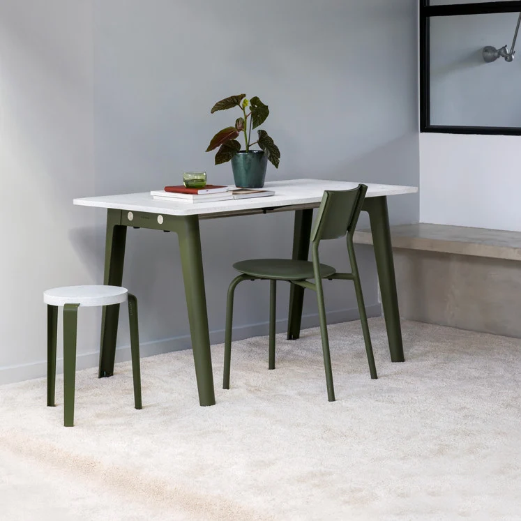 Tabouret LOU - plastique recyclé Venezia