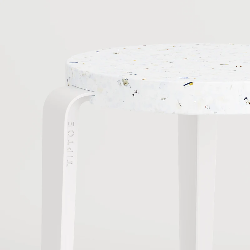 Tabouret LOU - plastique recyclé Venezia