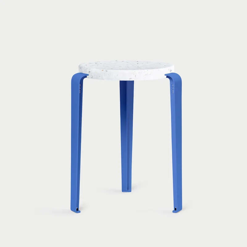 Tabouret LOU - plastique recyclé Venezia