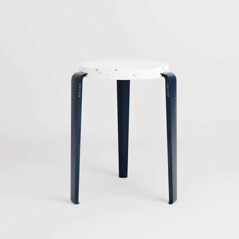 Tabouret LOU - plastique recyclé Venezia