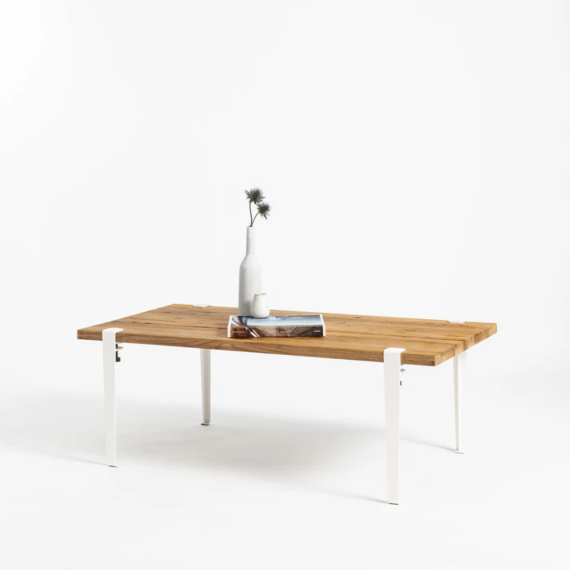 Table basse TIPTOE 120x60cm - bois ancien recyclé