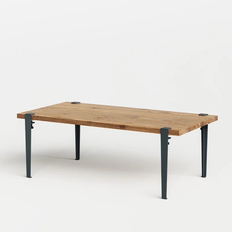 Table basse TIPTOE 120x60cm - bois ancien recyclé