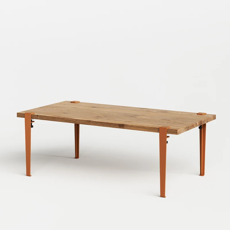 Table basse TIPTOE 120x60cm - bois ancien recyclé