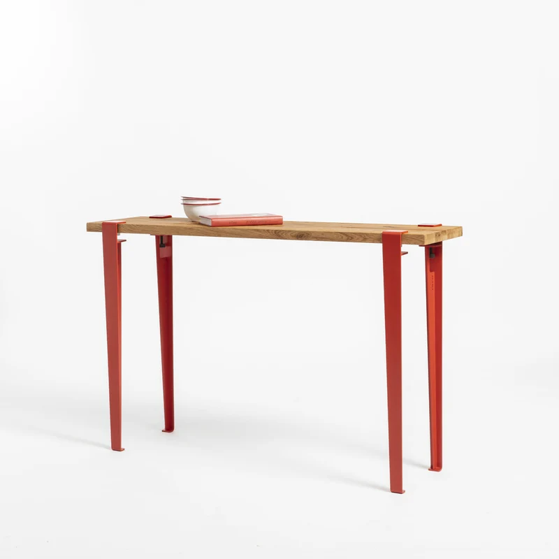Console TIPTOE 120x30cm - bois ancien recyclé