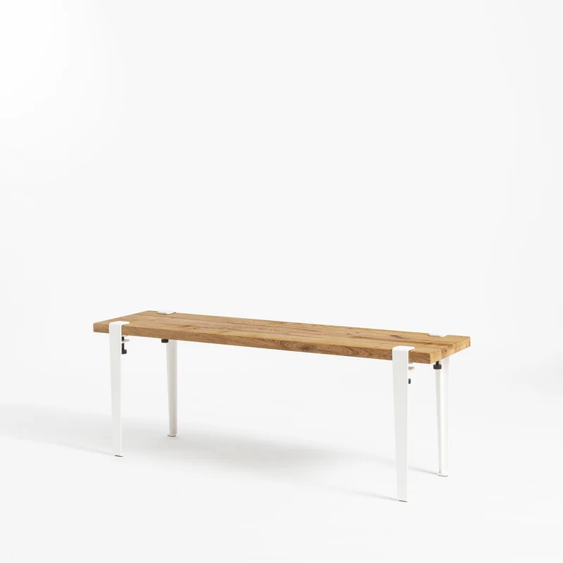 Banc d'appoint TIPTOE 120x30cm - bois ancien recyclé