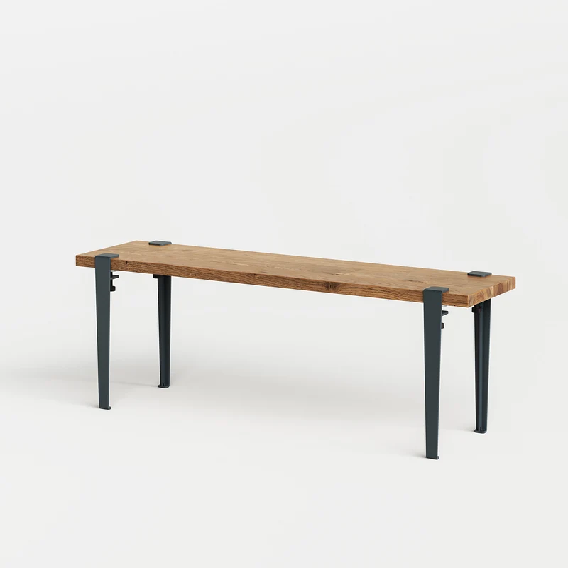 Banc d'appoint TIPTOE 120x30cm - bois ancien recyclé