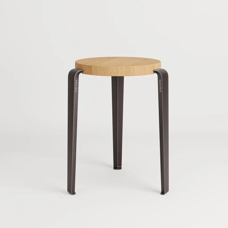 Tabouret LOU - chêne massif