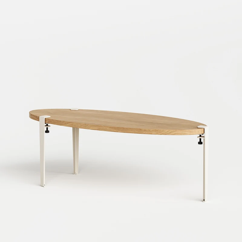Table basse TIPTOE 120x48cm - chêne massif